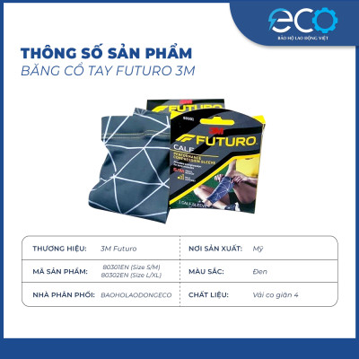 Băng hỗ trợ bó bắp chân cao cấp 3M Futuro 1 chiếc/hộp