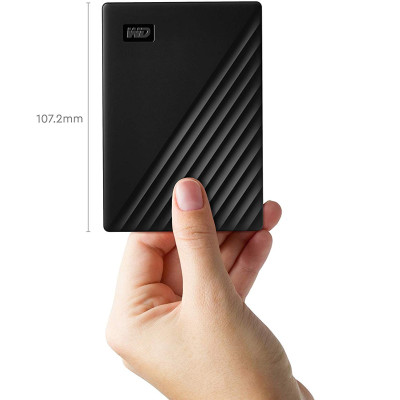 Ổ Cứng Di Dộng HDD WD My Passport 2TB 2.5" USB 3.2 WDBYVG0020B - Hàng Chính Hãng