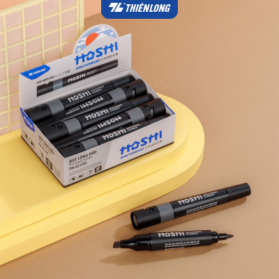 Combo 10 Bút lông dầu Hoshi Thiên Long PM-021/HS - Công nghệ Nhật Bản