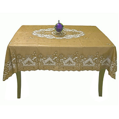 Khăn Trải Bàn PAULEE - FY 116L nâu (135 cm x 180 cm)