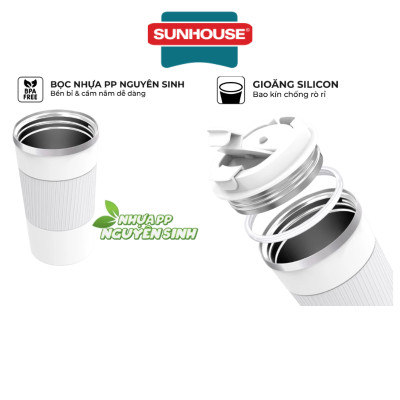 Cốc giữ nhiệt Snappy 500 ml Sunhouse KSTU500