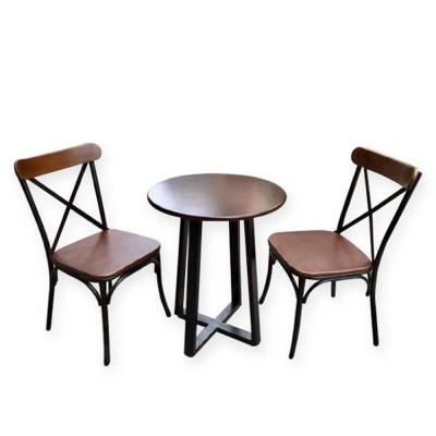 Bàn café Adona mặt tròn IBIE nhiều tùy chọn