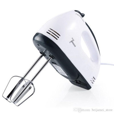 Máy Đánh Trứng Cầm Tay 7 Tốc Độ Công Suất Lớn Tặng Kèm 4 Que Đánh Thép Không Gỉ - Hàng Chính Hãng - Hàng Nhập Khẩu