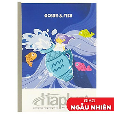 Vở Kẻ Ngang 120 Trang 70gsm Cosmo - Haplus 6430 (Mẫu Màu Giao Ngẫu Nhiên)