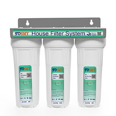 Bộ lọc nước 3 giai đoạn 10 inch SMY 2 gioăng