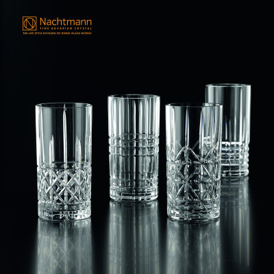 Bộ 4 ly pha lê cao Nachtmann Highland - Hàng chính hãng Đức