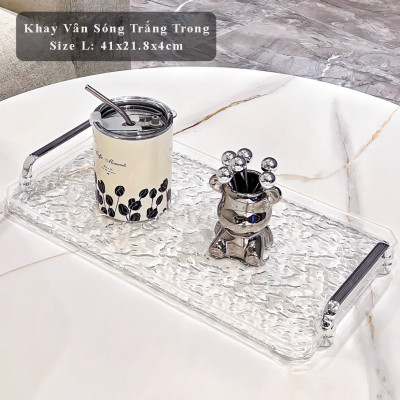 Khay nhựa có tay cầm cao cấp 2024