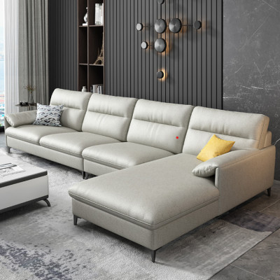 Sofa da góc L cao cấp Juno Sofa HDCT-01