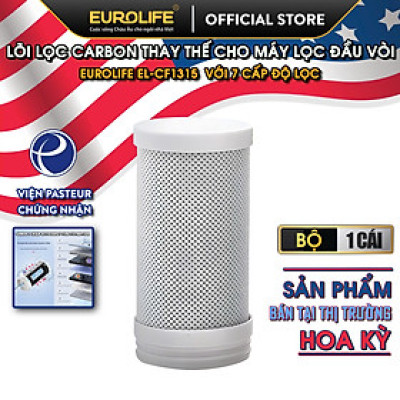 (Sản phẩm bán tại Mỹ) Máy lọc nước đầu vòi màn hình LED, tia UV khử khuẩn Eurolife EL-LS-A13 (Xám, Trắng)