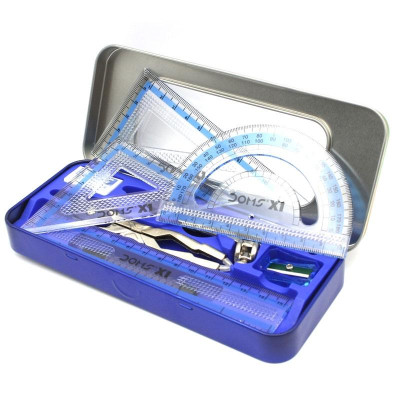 Bộ Dụng Cụ Học Toán DOMS X1 Premium 7125