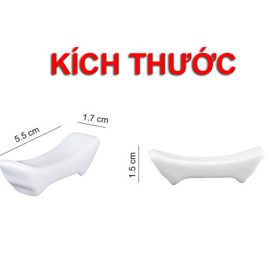 Combo 12 chiếc Kê đũa, gác đũa – Sự tinh tế trên bàn ăn 