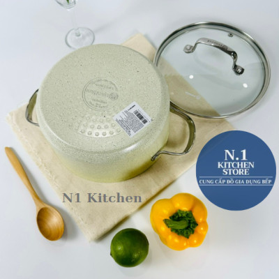 Nồi chống dính Korkmaz Granita- Thổ Nhỹ Kì - Hàng Chính Hãng 