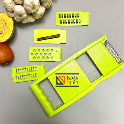 Dụng cụ BÀO SỢI, BÀO RAU CỦ đa năng 5 in 1 - Siêu tiện ích, siêu tiết kiệm. Chuyên phục vụ Sp Gia dụng, Khuôn làm bánh,