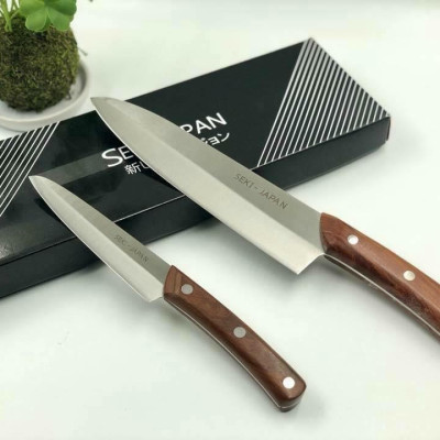 Bộ 3 Dao SEKI NHẬT BẢN. Bộ sp gồm: dao CHẶT XƯƠNG, dao THÁI THỊT, dao GỌT rau củ quả - NỘI ĐỊA NHẬT BẢN