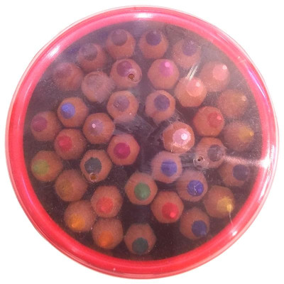 Chì Màu Nước Fish 115936-36 Màu Dài (Hộp Thiếc Tròn) Faber Castell