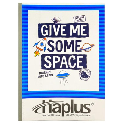 Combo 5 Tập NewDay Kẻ Ngang 80 Trang ĐL 70g/m2 - Haplus 6300 (Mẫu Màu Giao Ngẫu Nhiên)