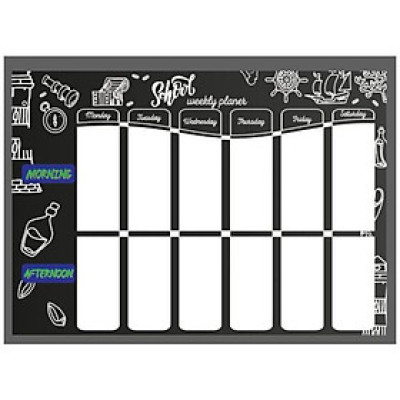 Sticker Thời Khoá Biểu Cấp 3 - Thay Đổi Môn Học A5 - Teenage TKB-12