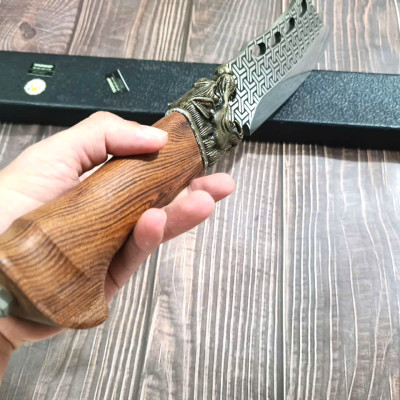 DAO BẾP , DAO CHẶT THÉP KHÔNG RỈ CAO CẤP MÃ A6 TR12 NTVN top