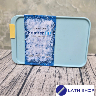 Hộp Bảo Quản Thực Phẩm, Trữ Đông LocknLock HFL104D18 Kèm Khay Đá 18 Viên Sản Xuất Hàn Quốc -1.65L