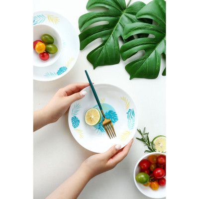 Đĩa Sâu Thuỷ Tinh Luminarc Diwali Hiwaii 20cm - V4922