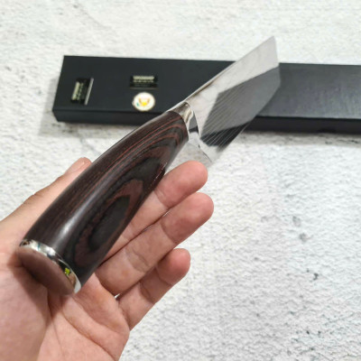 DAO - DAO BẾP NHẬT BẢN USUBA THÉP DAMASCUS MÃ DT125 nt topcomshop vn