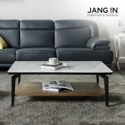 Bàn trà ceramic Spencer (lắp kệ)