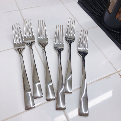 Bộ 2 Món Dao Nĩa Bàn Ăn Cao Cấp Inox 304 18/10 Bouscoe Indonesia - Set Stainless Steel  304 18/10 Culery Table Knife Table Fork