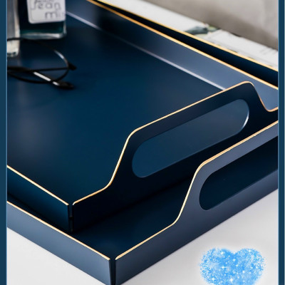 KHAY ĐỰNG CỐC CHÉN MÀU XANH CỔ VỊ CÓ CHỐNG TRƠN TRƯỢT