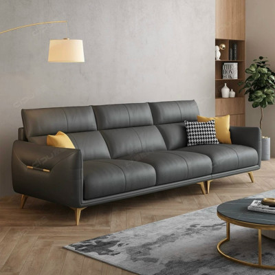 Ghế sofa băng 4 chỗ ngồi Tundo 200 x 85 cm x 85 cm màu xanh lá mạ