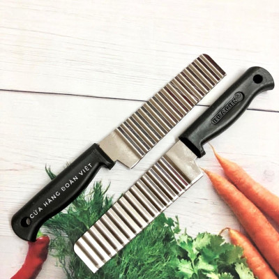 [MỚI] Dao Chặn Rau Củ - Dao Gợn Sóng. Chuyên phục vụ Sp Gia dụng, Khuôn làm bánh, Dụng cụ học Sinh, Nhà hàng, Quán ăn, G