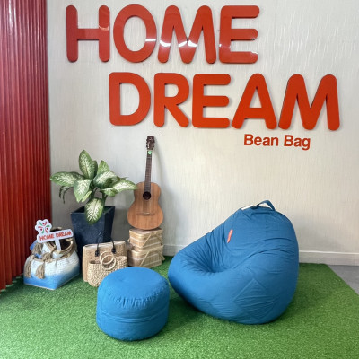 Ghế Lười I-Relax Xanh Đen Home Dream