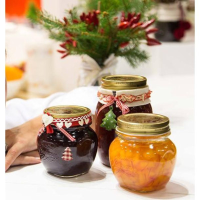 Hũ thủy tinh nắp vặn Quattro 300ml - 500ml - 700ml 