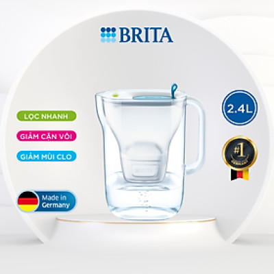 Bình Lọc Nước BRITA Style BLue - 2.4L (Kèm Maxtra Plus)