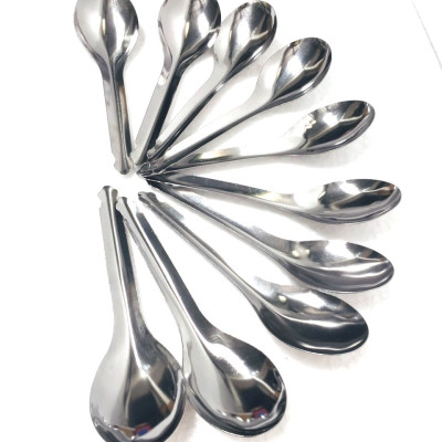 Bộ 10 muỗng inox cao cấp