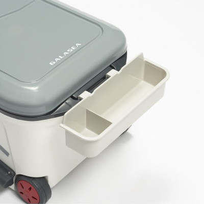 Thùng đá giữ nhiệt đa năng, tay kéo Sanka Galasea 50L, bền đẹp và an toàn cho thời gian sử dụng lâu dài -nội địa Nhật Bản 
