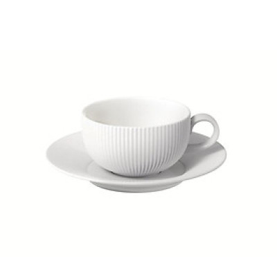 Cốc Gốm 250ml (kèm đĩa) - LOVERAMICS (CUP AND SAUCER) - Bộ Sưu Tập FLUTE