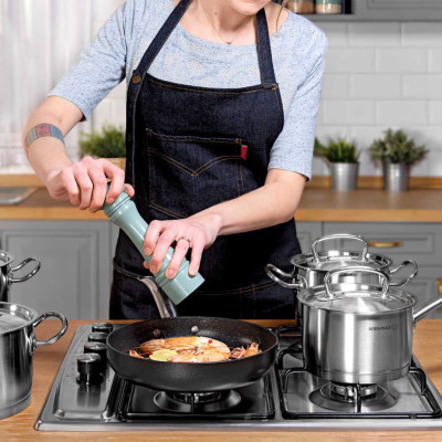 Nồi inox cao cấp Korkmaz Proline 5 lít thân cao - A1165 - Hàng Chính Hãng