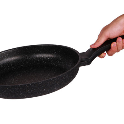 Chảo Siêu Bền Đá Sunhouse SBD28 - Đen (28cm)