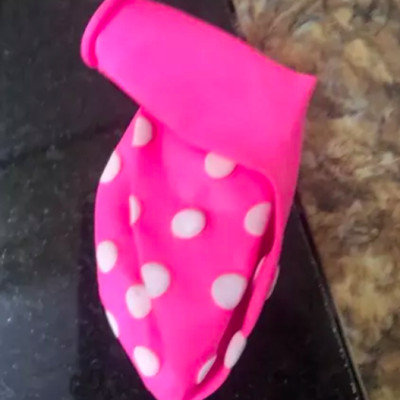 Bịch 100 quả bóng bay cao su chấm bi size 35cm (2.8gr)