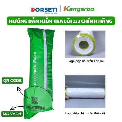 Lõi Lọc số 3 Kangaroo 1 Micron - Hàng Chính Hãng
