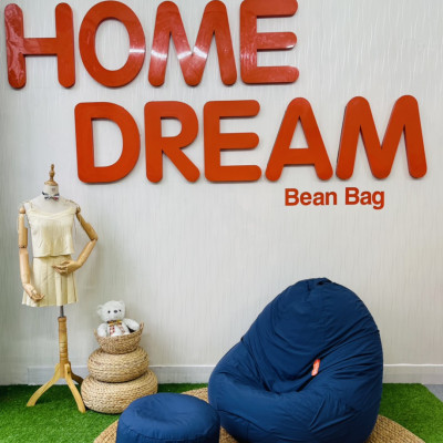 Ghế Lười I-Relax Xanh Đen Home Dream