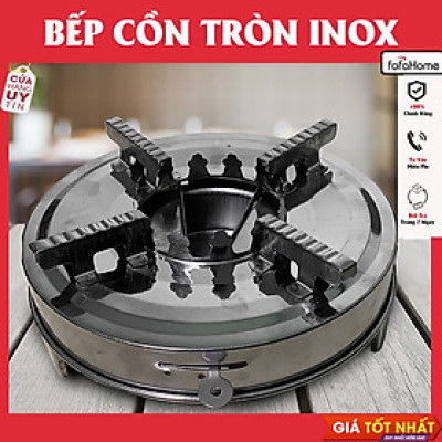 Bếp Cồn Inox Chất Liệu Dày Dặn - Hàng Chất Lượng Cao- Thanh Gạt Nhẹ Nhàng