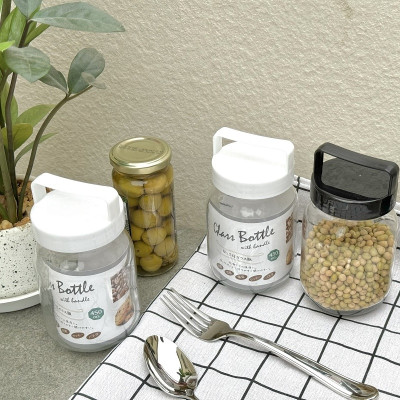 Hũ thủy tinh có quai xách Echo Glass Bottle - Hàng Nội Địa Nhật Bản