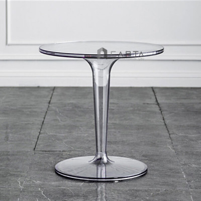 Bàn trà nhựa PC trong suốt nhập khẩu TS0954-05S Nội thất Capta.vn 