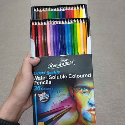 Bộ Bút Chì Màu Nước Renaissance 36 Màu