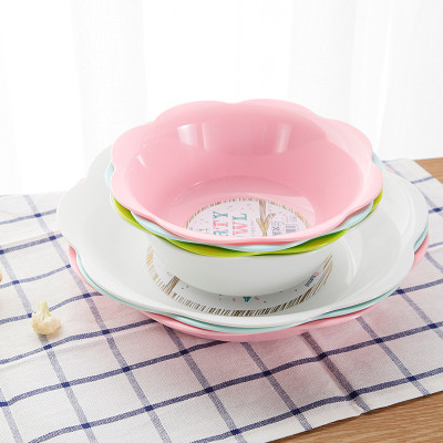 Combo 3 bát tròn hình hoa cỡ lớn - Hàng nội địa Nhật Bản