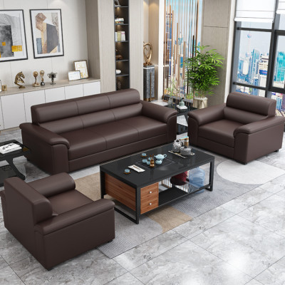 Bộ sofa văn phòng cao cấp Juno Sofa kèm ghế đơn HVPCT-03