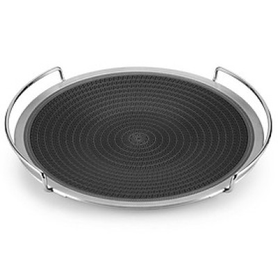 Chảo nướng Inox 3 lớp đúc liền khối chống dính Blackcube Plus 34cm