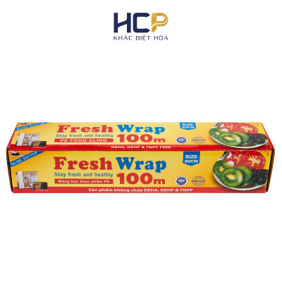 Combo 2 Hộp Màng Bọc Thực Phẩm Fresh Wrap 30cm x 100m SATIS Tiết Kiệm Chi Phí Dùng Được Cho Lò Vi Sóng