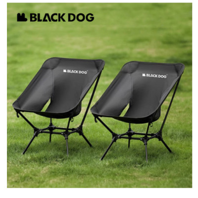 Ghế gấp gọn siêu nhẹ hợp kim nhôm 7075 có nắp đậy chân Blackdog CBD2450JJ020